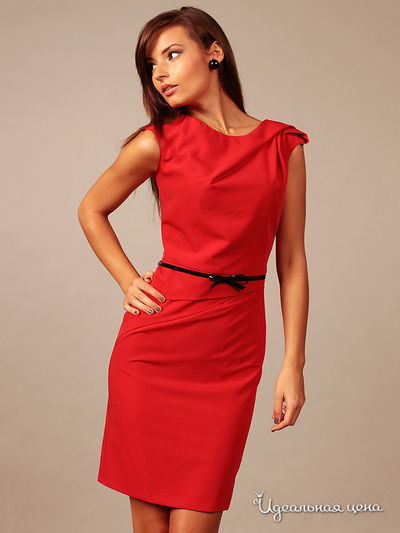 Платье Vera Fashion, цвет красный