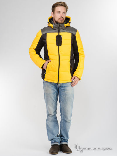 Куртка Evolution Wear, цвет желтый, черный