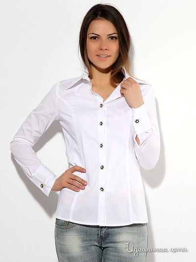 Блуза EAN 13, цвет белый