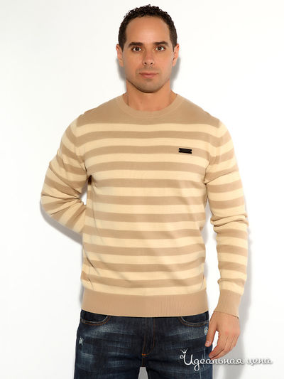 Пуловер Dirk Bikkembergs, цвет бежевый, светло-бежевый