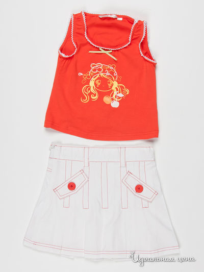 Комплект Waar, цвет оранжевый, белый