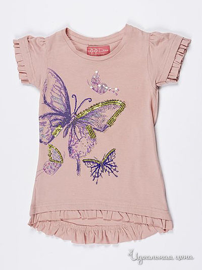 Футболка Fanky Diva, цвет коралловый