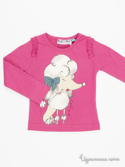 Лонгслив Knot so Bad, цвет фуксия