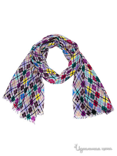 Палантин, 70x180 см Moltini, цвет фиолетовый