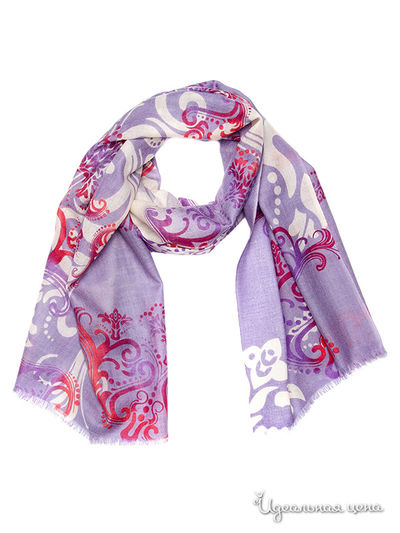 Палантин, 70x180 см Moltini, цвет сиреневый