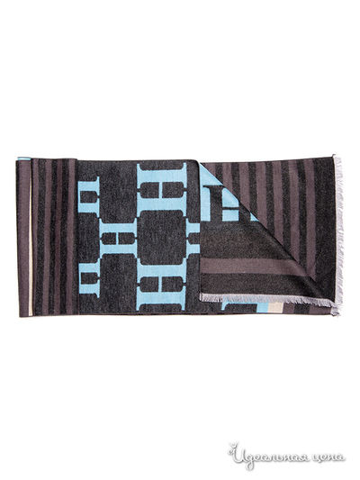 Шарф, 30*180 см Moltini, цвет голубой