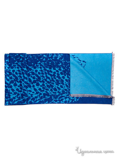 Шарф, 30*180 см Moltini, цвет голубой