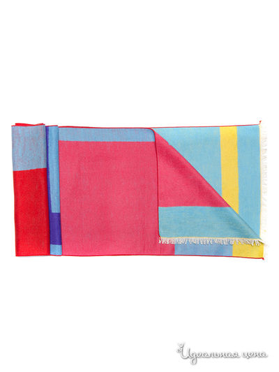 Шарф, 30*180 см Moltini, цвет голубой