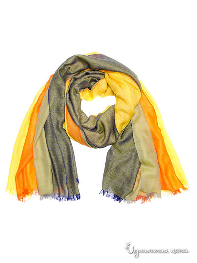 Палантин Moltini, цвет желтый