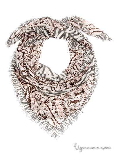 Платок Moltini, цвет оливковый