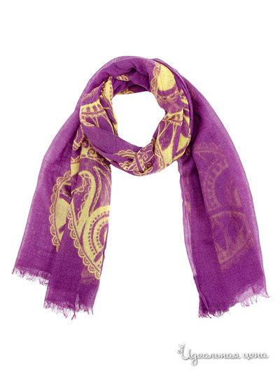 Палантин, 70*200 см Moltini, цвет фиолетовый