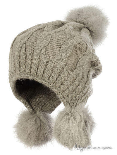 Шапка Moltini, цвет серый