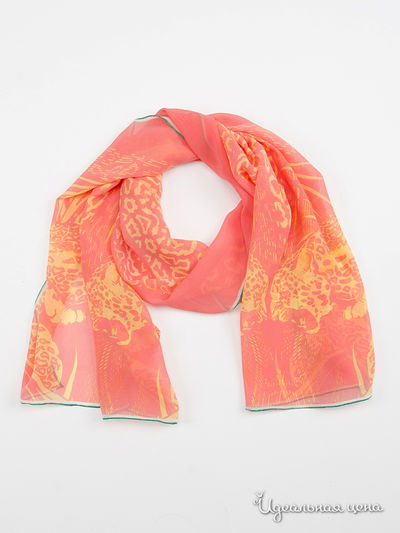 Шарф, 175*55 см Moltini, цвет коралловый