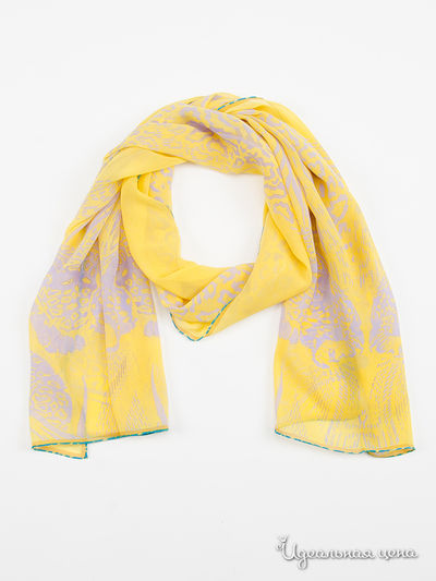 Шарф, 175*55 см Moltini, цвет желтый