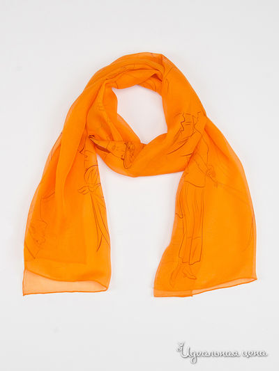 Шарф, 175*55 см Moltini, цвет желтый