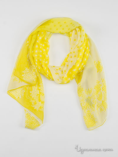 Палантин, 180*65 см Moltini, цвет желтый