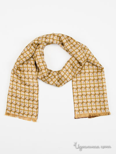 Шарф, 168*25 см Moltini, цвет желтый