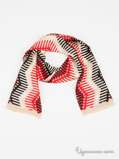 Шарф, 150*22 см Moltini, цвет красный