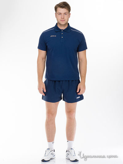 Шорты Joma, цвет темно-синий, белый