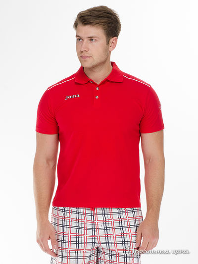 Поло Joma, цвет красный
