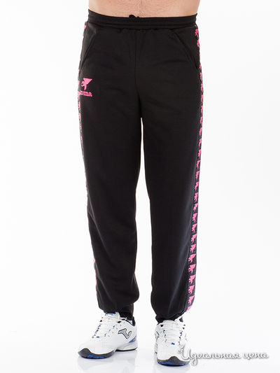 Брюки Joma, цвет черный, розовый