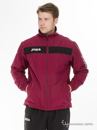 Олимпийка Joma, цвет бордовый, черный