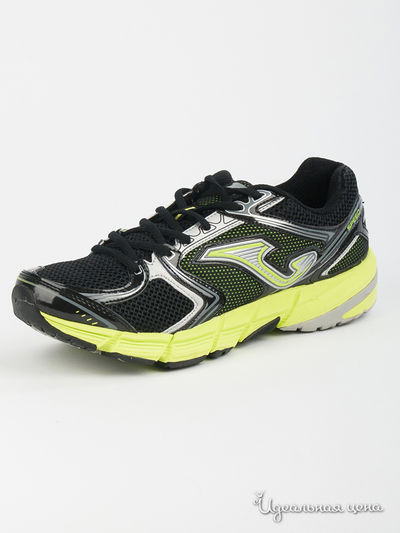 Кроссовки Joma, цвет черный, желтый