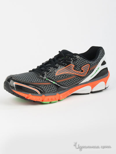 Кроссовки Joma, цвет черный, оранжевый
