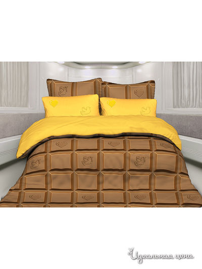 Комплект постельного белья Евро Unison, цвет мультколор