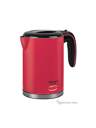 Электрочайник Atlanta, цвет красный