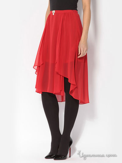 Юбка Waggon Paris, цвет красный