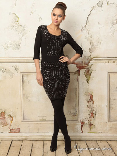 Платье Waggon Paris, цвет черный