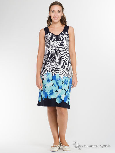 Сарафан Alfa, цвет черный, белый