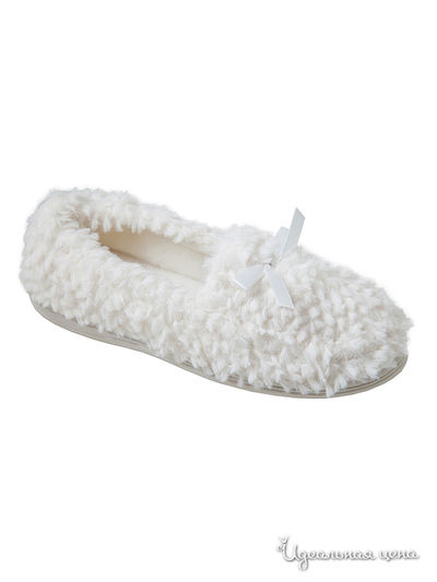 Тапочки Elia, цвет белый