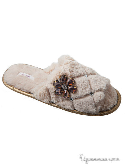 Тапочки Elia, цвет бежевый