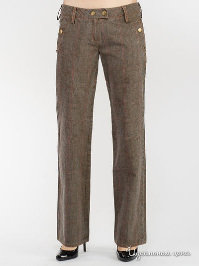 Брюки Max Chernitsov, цвет коричневый