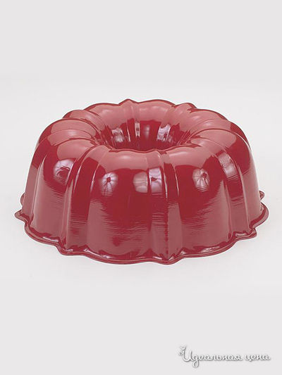 Форма для выпечки кексов Nordic ware, цвет бордовый, диаметр 26 см