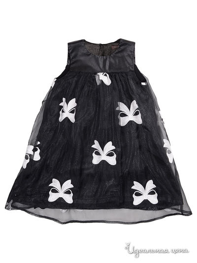 Платье Imoga, цвет черный, белый