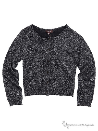 Кардиган Imoga, цвет черный, серебряный