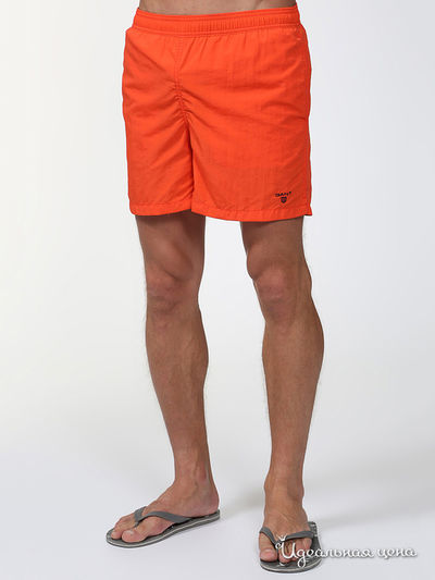 Шорты Gant, цвет оранжевый