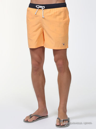 Шорты Gant, цвет оранжевый