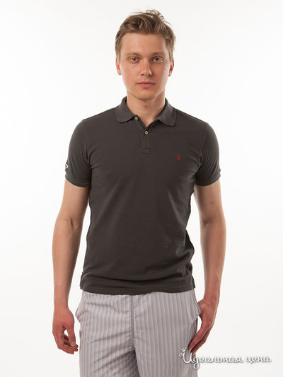 Поло Gaastra, цвет темно-серый