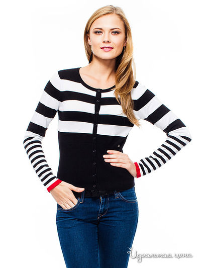 Кардиган Mondigo, цвет черный, белый