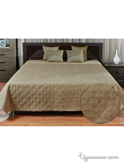 Покрывало 240x240 см Primavelle, цвет оливковый