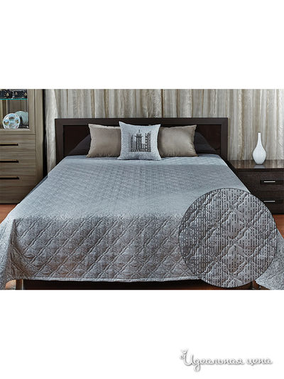 Покрывало 240x240 см Primavelle, цвет серый