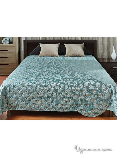 Покрывало, 240x240 см Primavelle, цвет бирюзовый