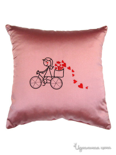 Декоративная подушка 45x45 см Primavelle, цвет розовый