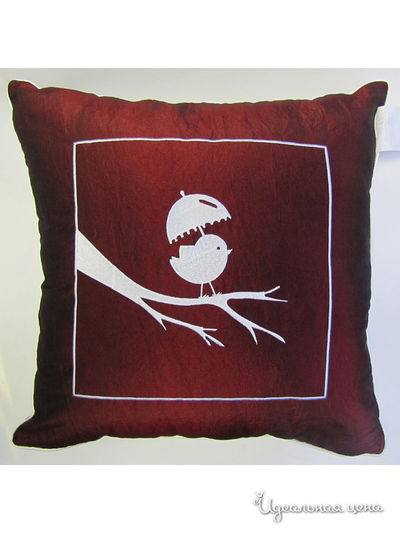 Декоративная подушка 45x45 см Primavelle, цвет бордовый