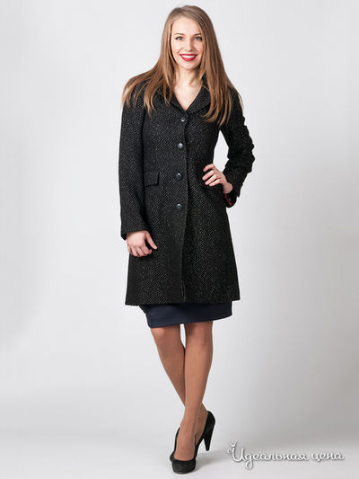 Пальто демисезонное V.Art, цвет черный