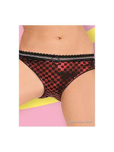 Трусы 6 Style, цвет черный, красный